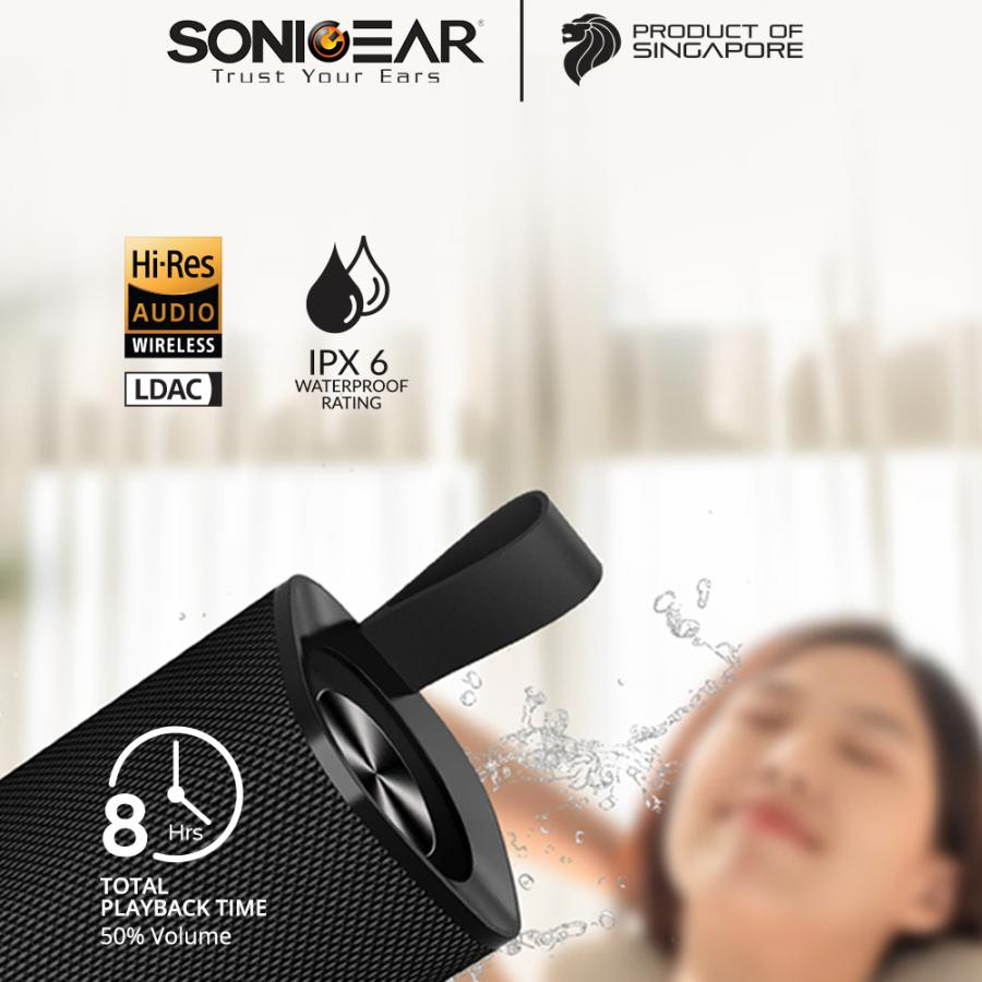 SONICGEAR TWS BT5.3 WATERPROOF PORTABLE SPEAKER OZONE