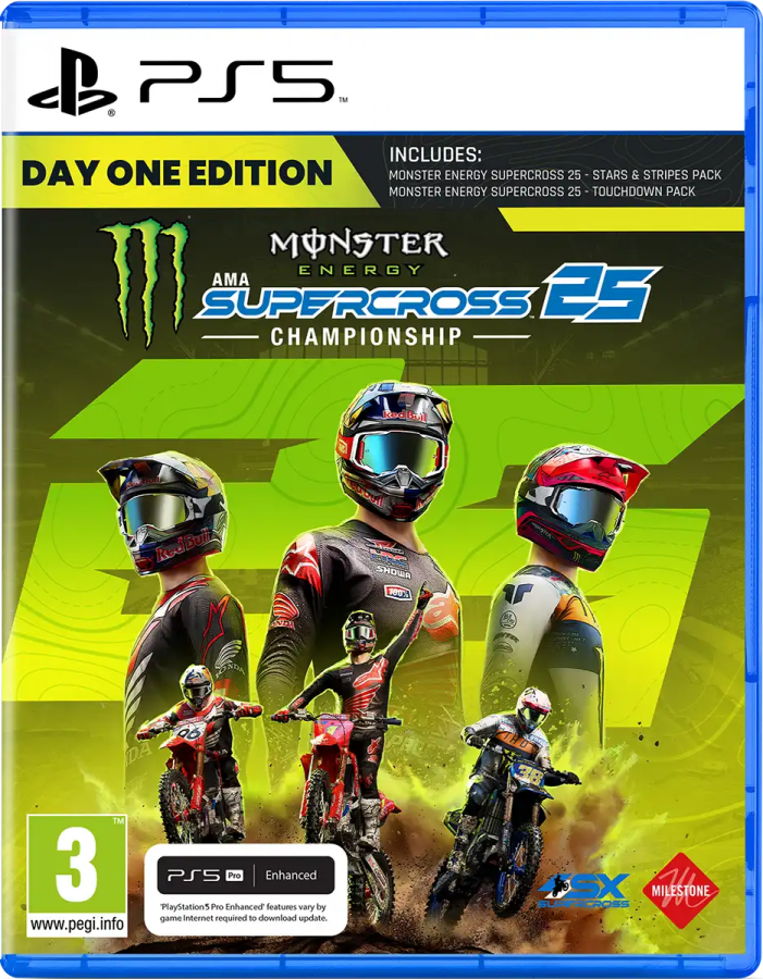 Monster Energy Supercross 25 Day1 Edition PS5 NEW