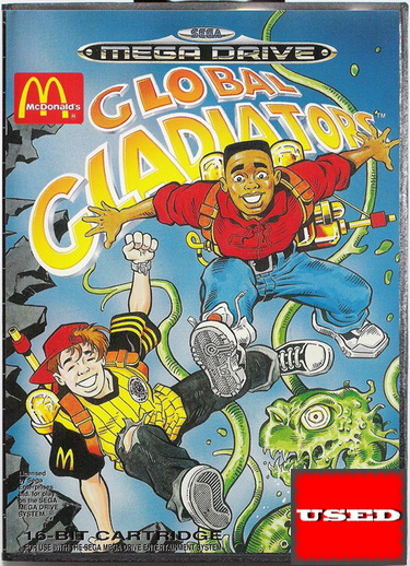 Global Gladiators MD USED (No Manual)