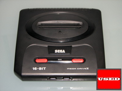 Sega MegaDrive II USED (UNBOXED) (OEM Controller +  AV + AC Cable)
