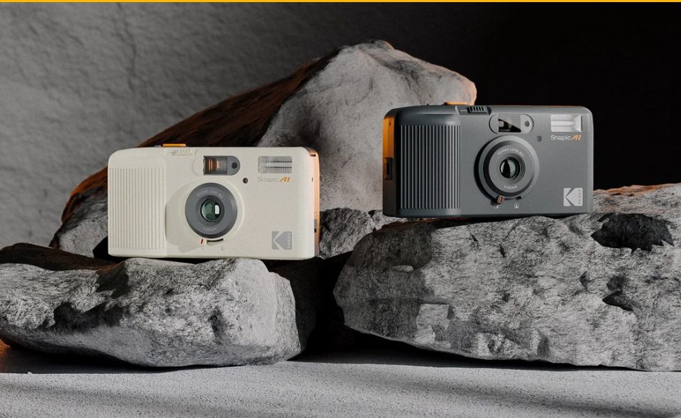 Kodak Snapic A1 35mm Film Camera Grey motorized