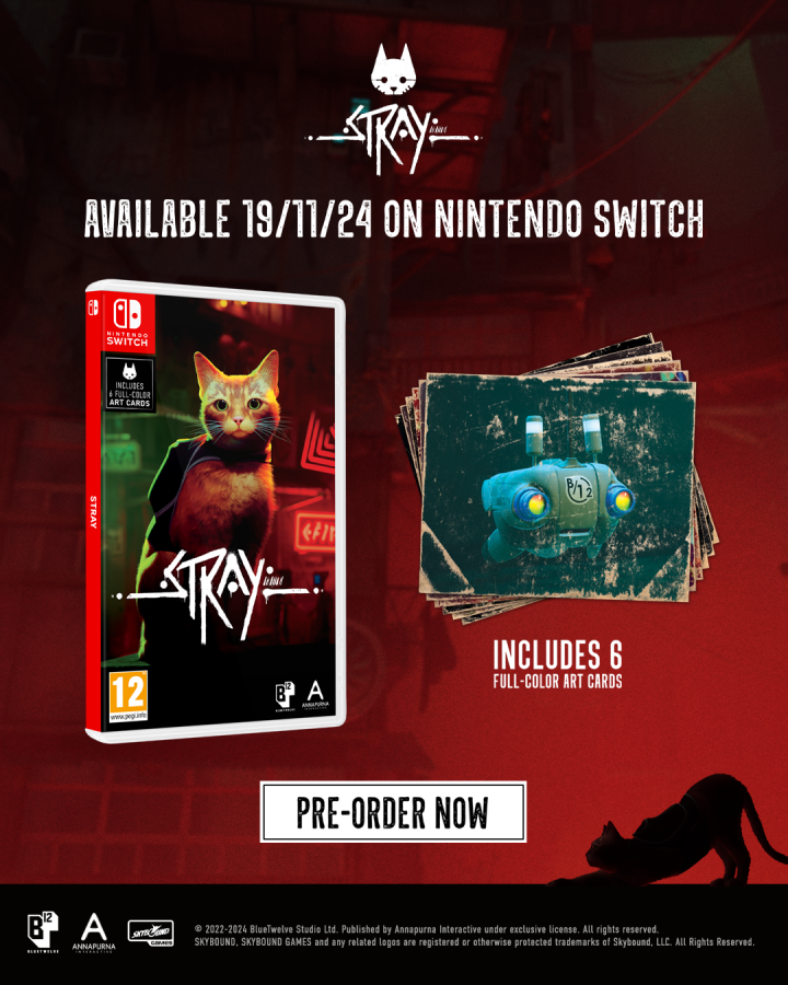 Stray  Nintendo Switch NEW