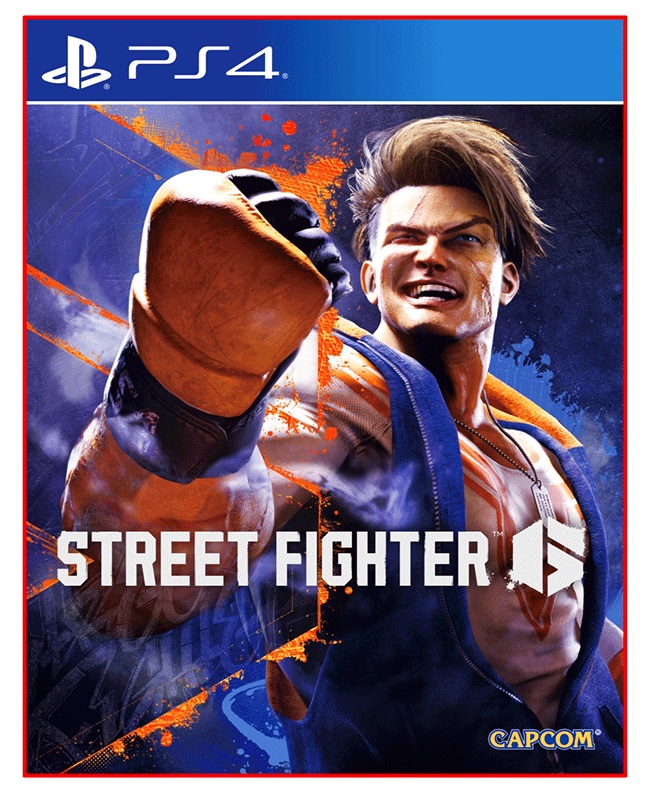 Street Fighter 6 Lenticular Ediiton PS4 NEW