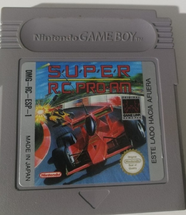 Super R.C. Pro - Am GameBoy UNBOXED (Worn Sticker)