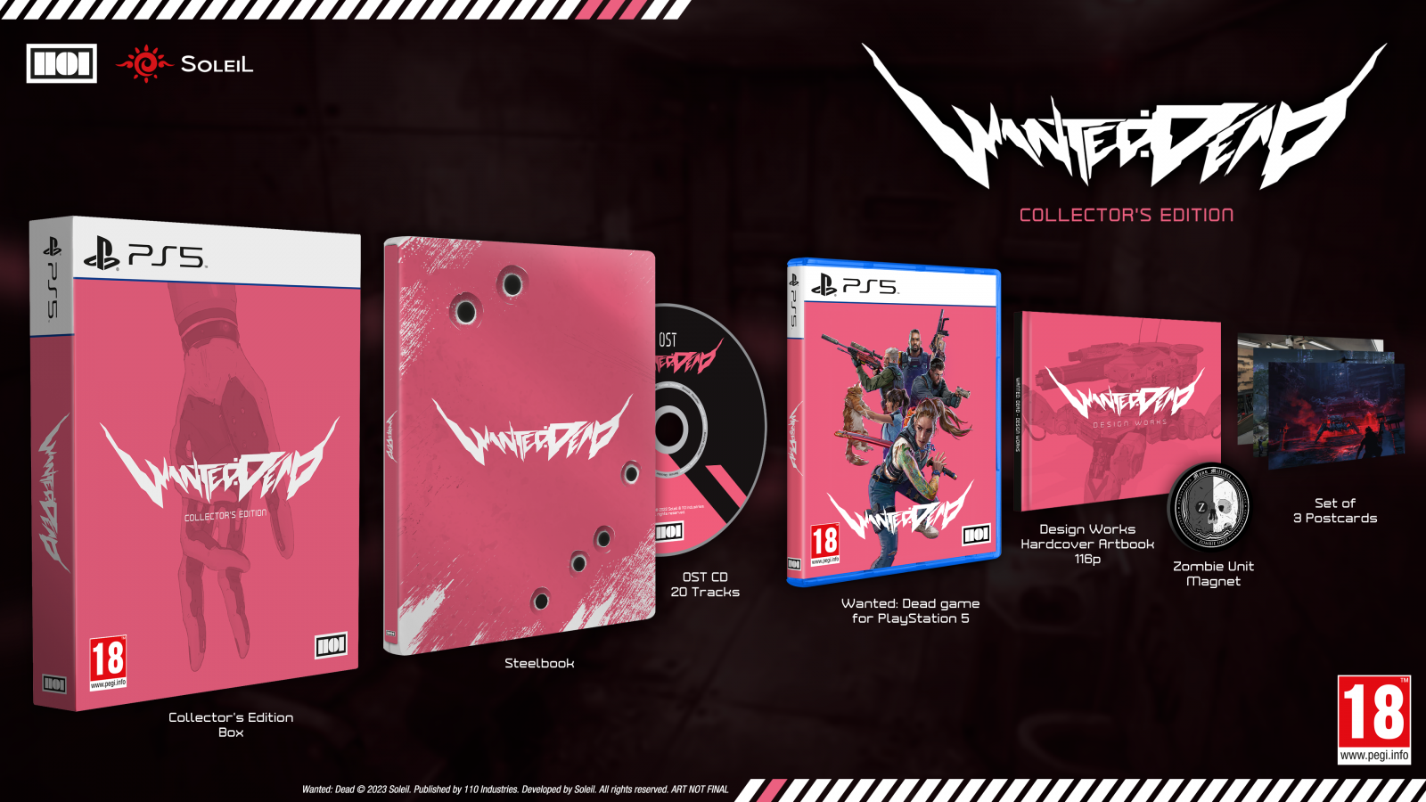 Wanted Dead Collector's Edition PS5 NEW