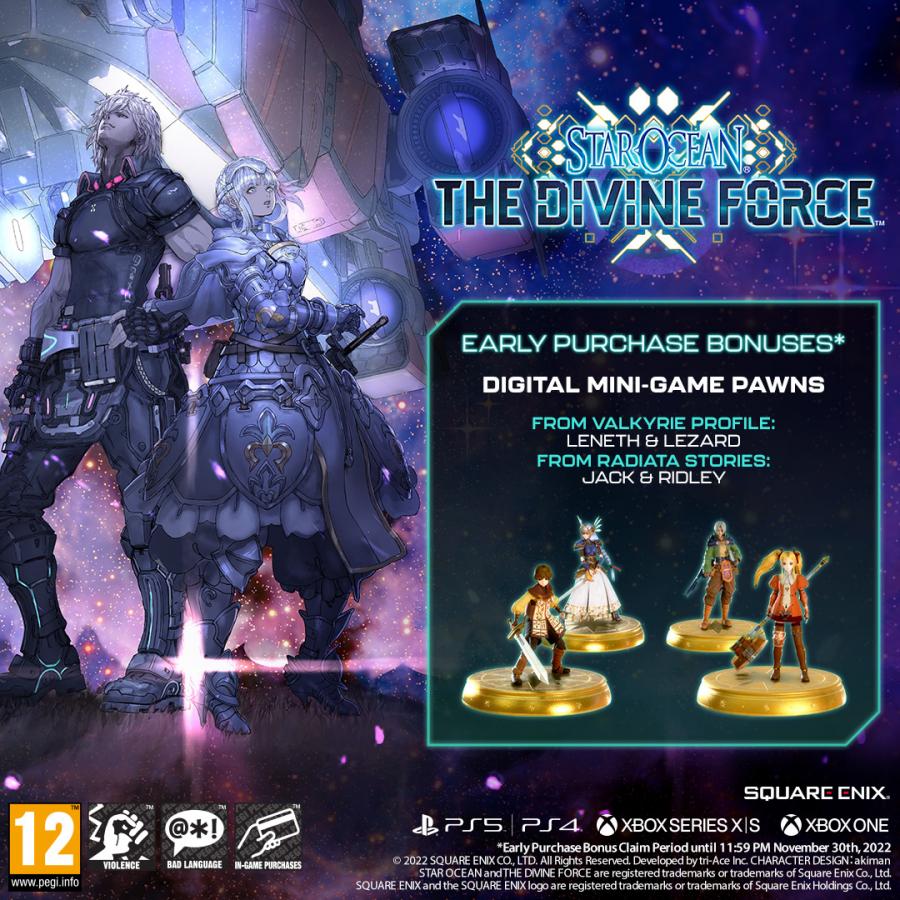 Star Ocean The Divine Force  PS4 NEW