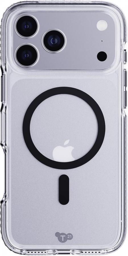 TECH21 IPHONE 17 PRO MAX CASE (T21-11335)  EVOCRYSTAL W/MAGSAFE-CLEAR/BLACK