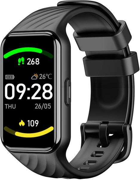 BLACKVIEW UNISEX SMARTWATCH BT5.2 IP68 BLACK