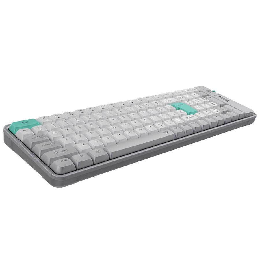 ALCATROZ BT5.3/2.4G MULTI-DEVICE RECHARGEABLE KEYBOARD TETRIZ AIR 3 WINTER WHITE