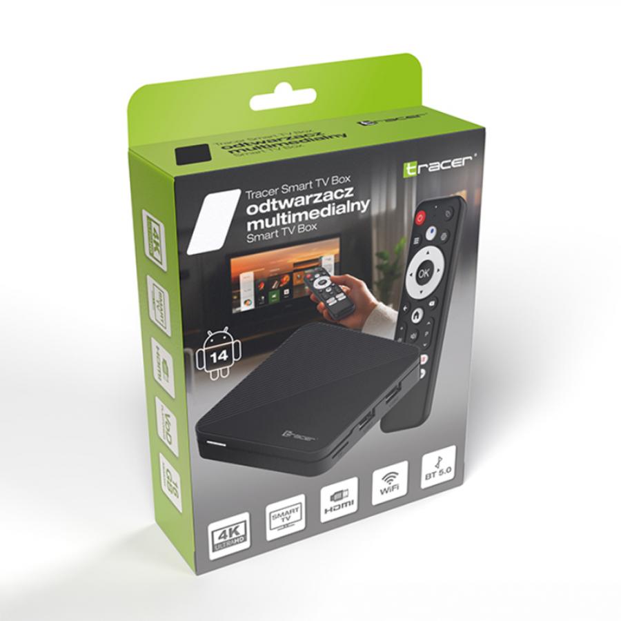 TRACER 4K TV BOX (2GB+16GB) ANDROID 14