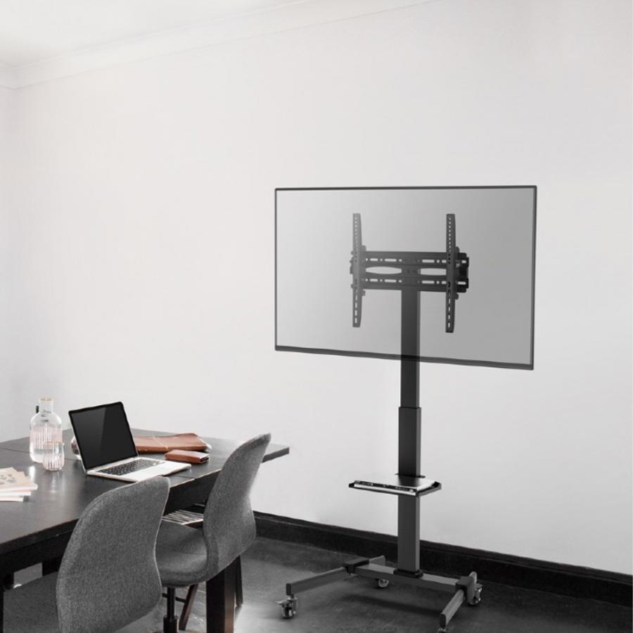 GEMBIRD TV FLOOR STAND WITH CASTER WHEELS (TILT) 32'-55'