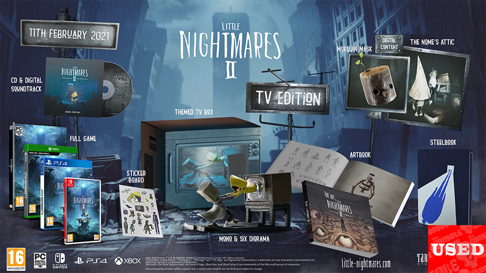 Little Nightmares II - TV Edition PS4 USED (Without Game)