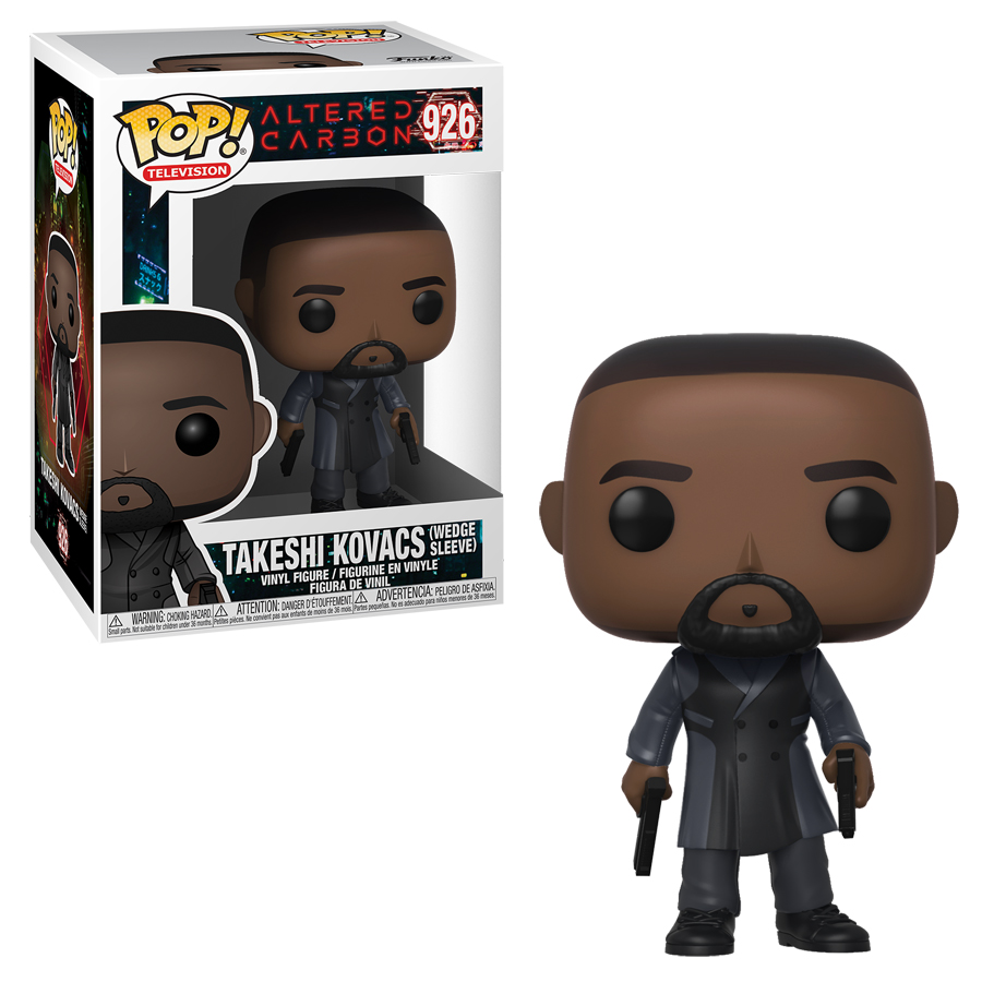 Funko POP! TV: Altered Carbon - Takeshi Kovacs (Wedge Sleeve) #926 Vinyl Figure (47232) 