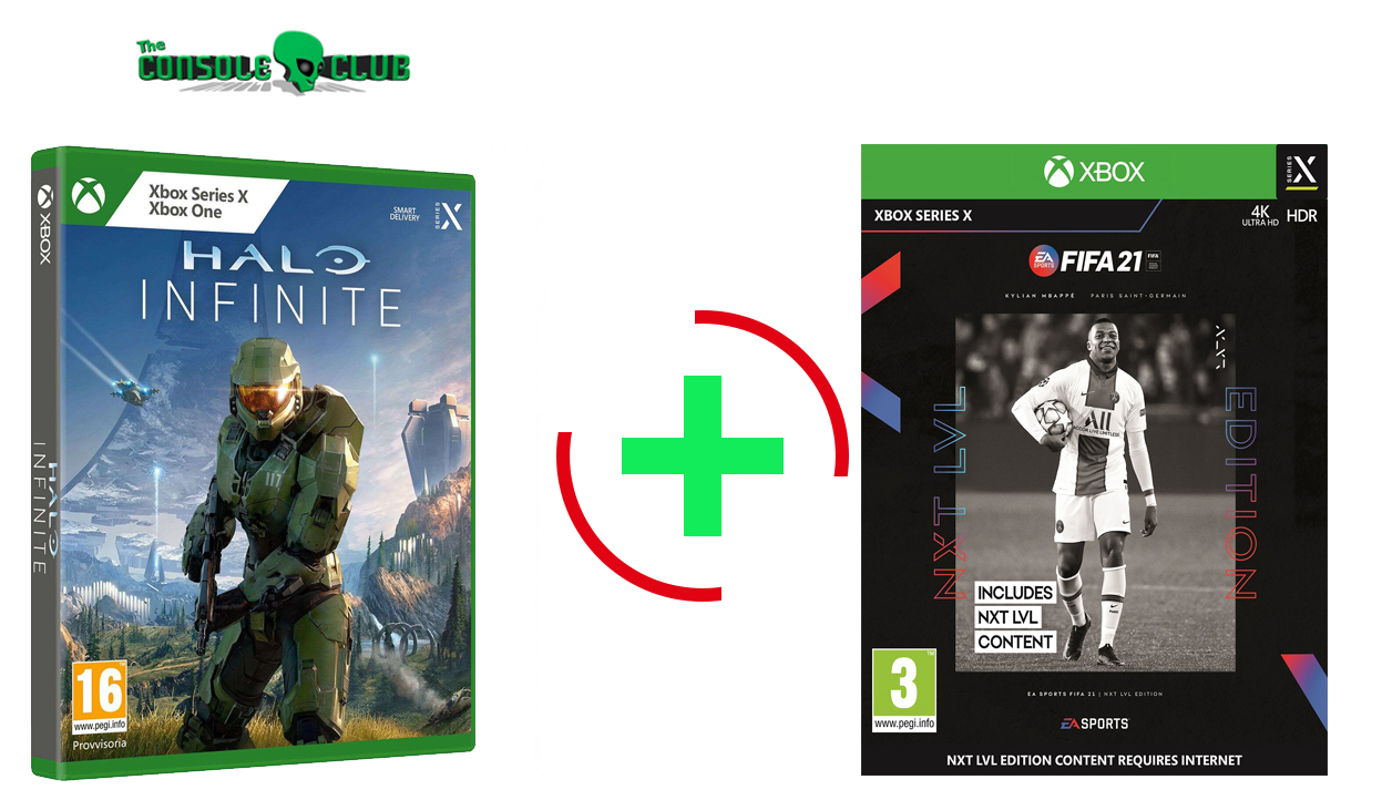 Halo Infinite XBOX Series X + FIFA 21 Next Level XBOX Series X NEW