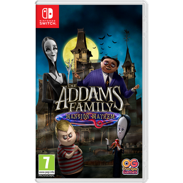 The Addams Family: Mansion Mayhem Nintendo Switch NEW