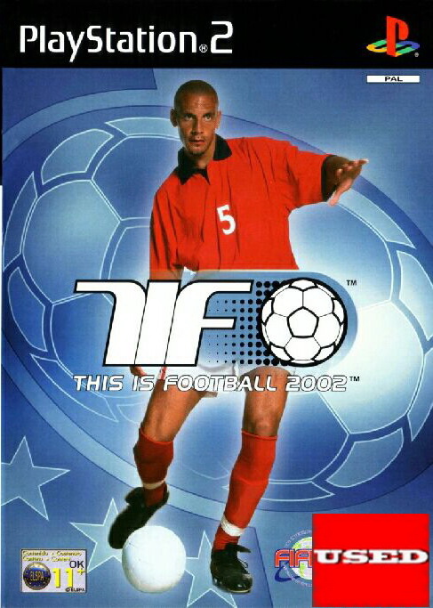 This is Football 2002 PS2 USED (No Manual)