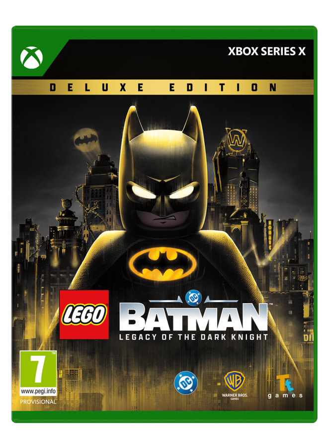 Lego Batman Legacy Of The Dark Knight Deluxe Edition  Xbox Series X NEW  