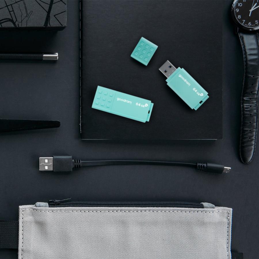 GOODRAM USB3.2 FLASH DRIVE GEN1 64GB UME3 CARE