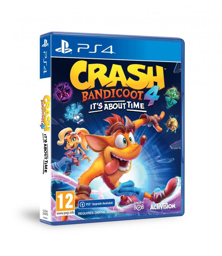 Crash Bandicoot 4: It’s About Time (PS5 Upgrade Available) PS4 NEW