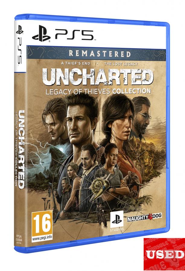 Uncharted: Legacy of Thieves Collection PS5 USED