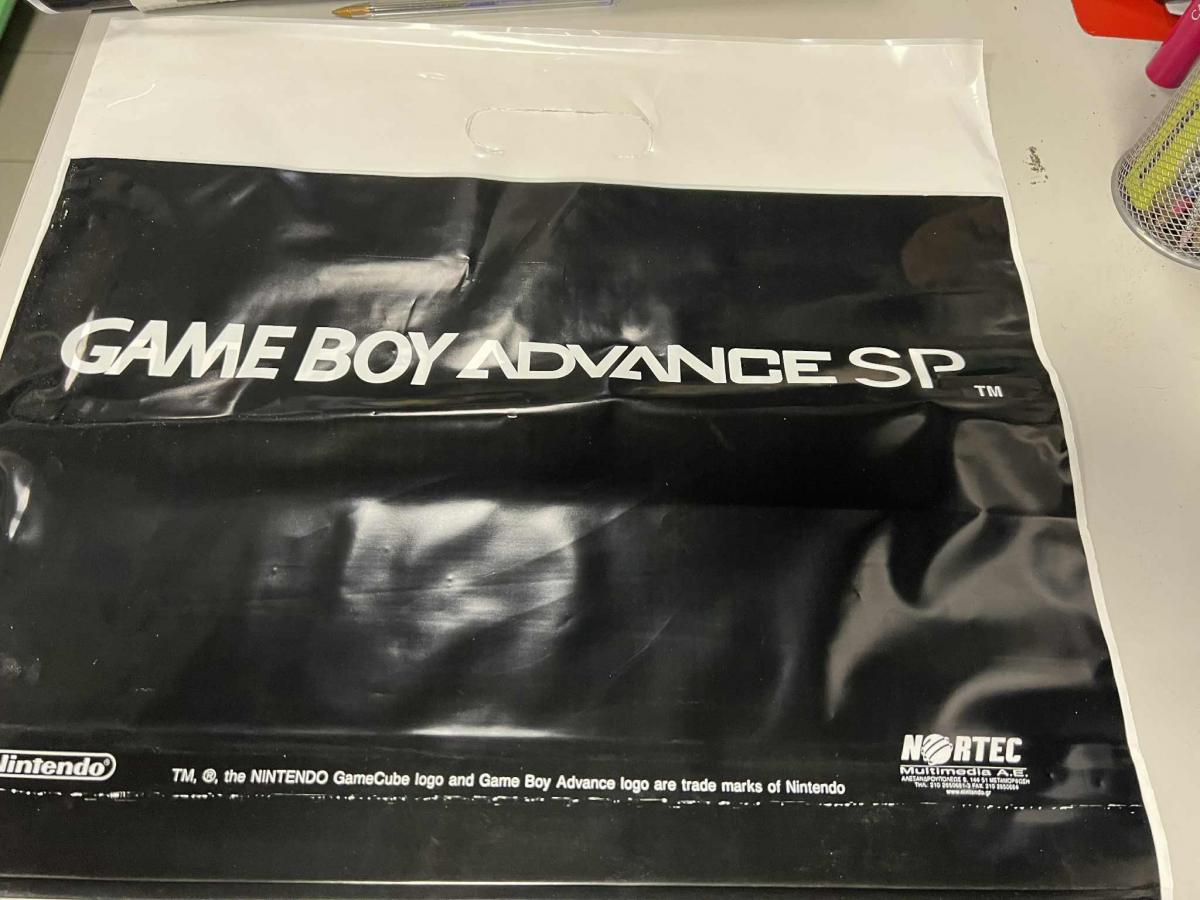 Official GameCube / GameBoy Advance Sp Plastic Bag 2003