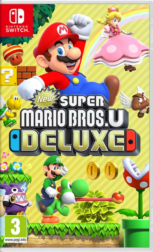 New Super Mario Bros U Deluxe NSW NEW