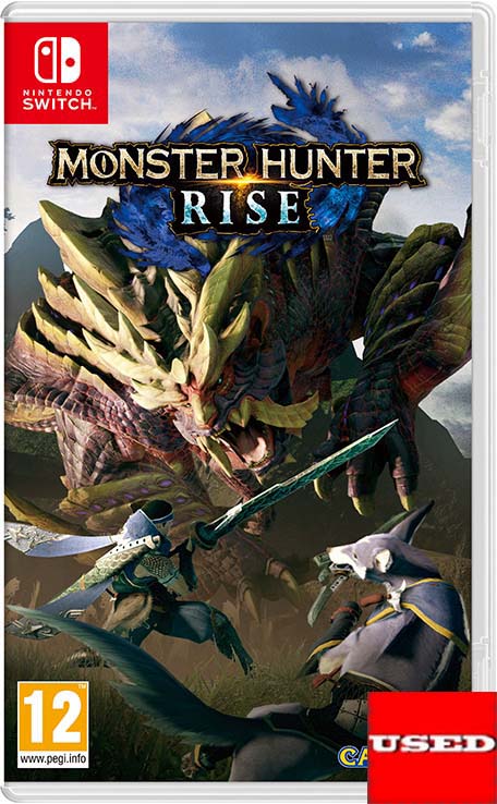 Monster Hunter Rise  NSW USED (German Cover)