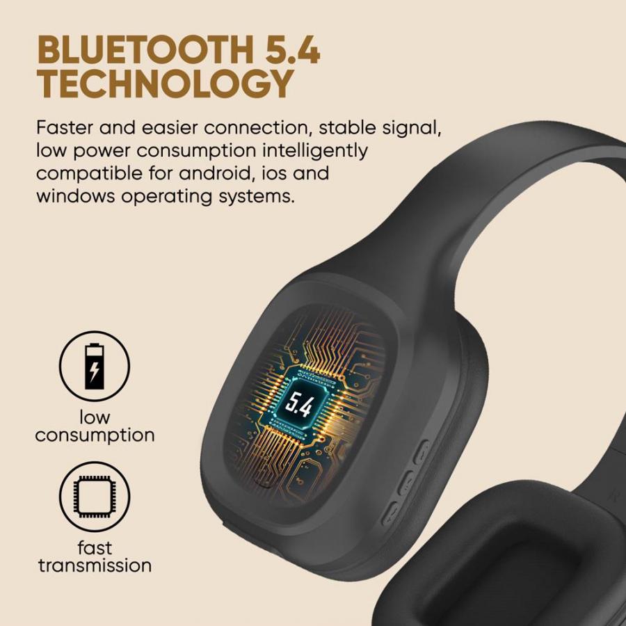 SONICGEAR BT5.4 OVER-EAR HEADPHONES AIRPHONE 5 RAINDROP