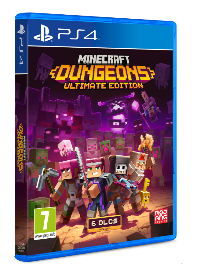 Minecraft Dungeons Ultimate Edition PS4 NEW