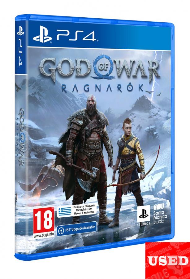 God Of War Ragnarok Standard Edition (Ελληνικοί υπότιτλοι & μεταγλώττιση) PS4 USED