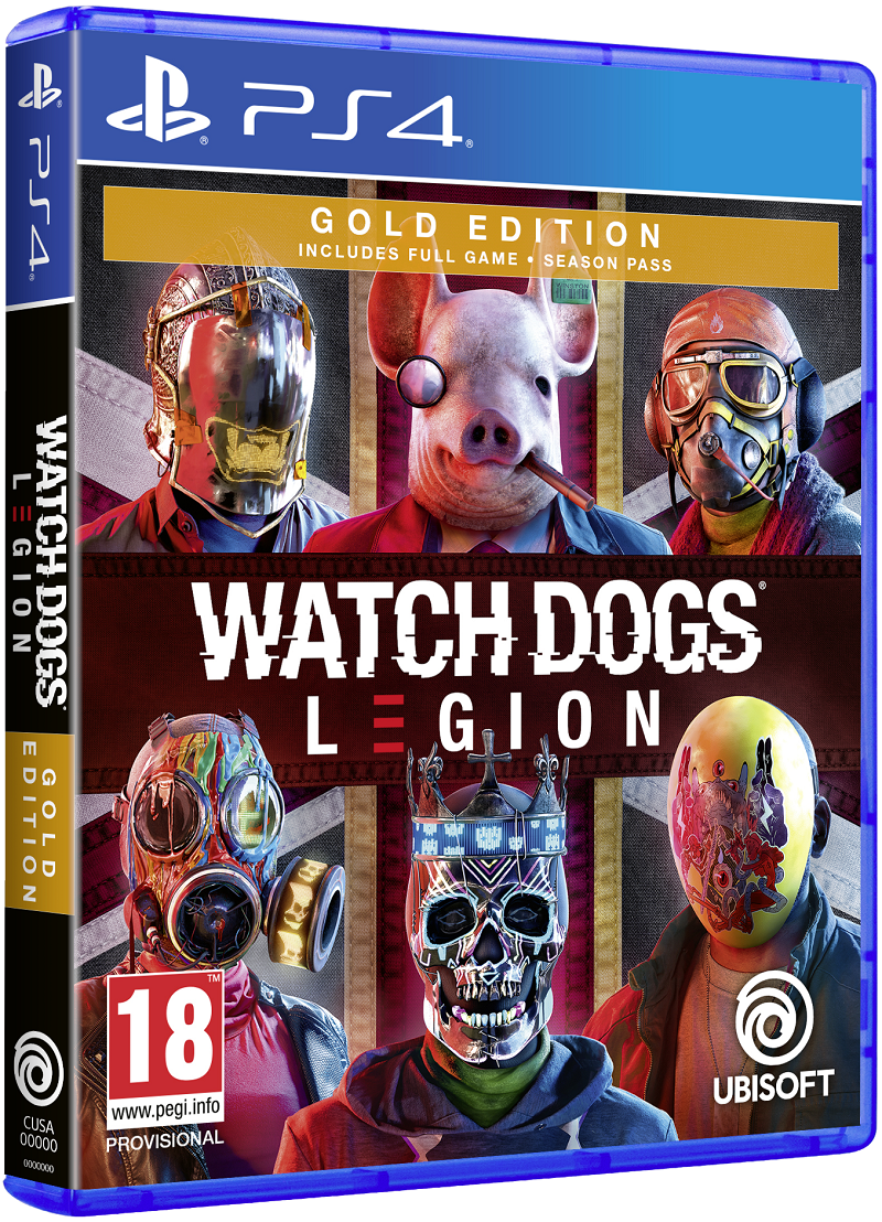 Watch Dogs Legion Gold Edition ( PS5 Compatible ) PS4 NEW