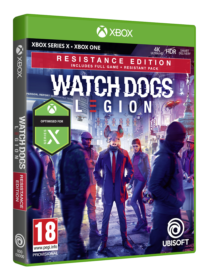 Watch Dogs Legion  Resistance Ed. DAY1  ( XONE & XBOX SERIES X )  NEW 