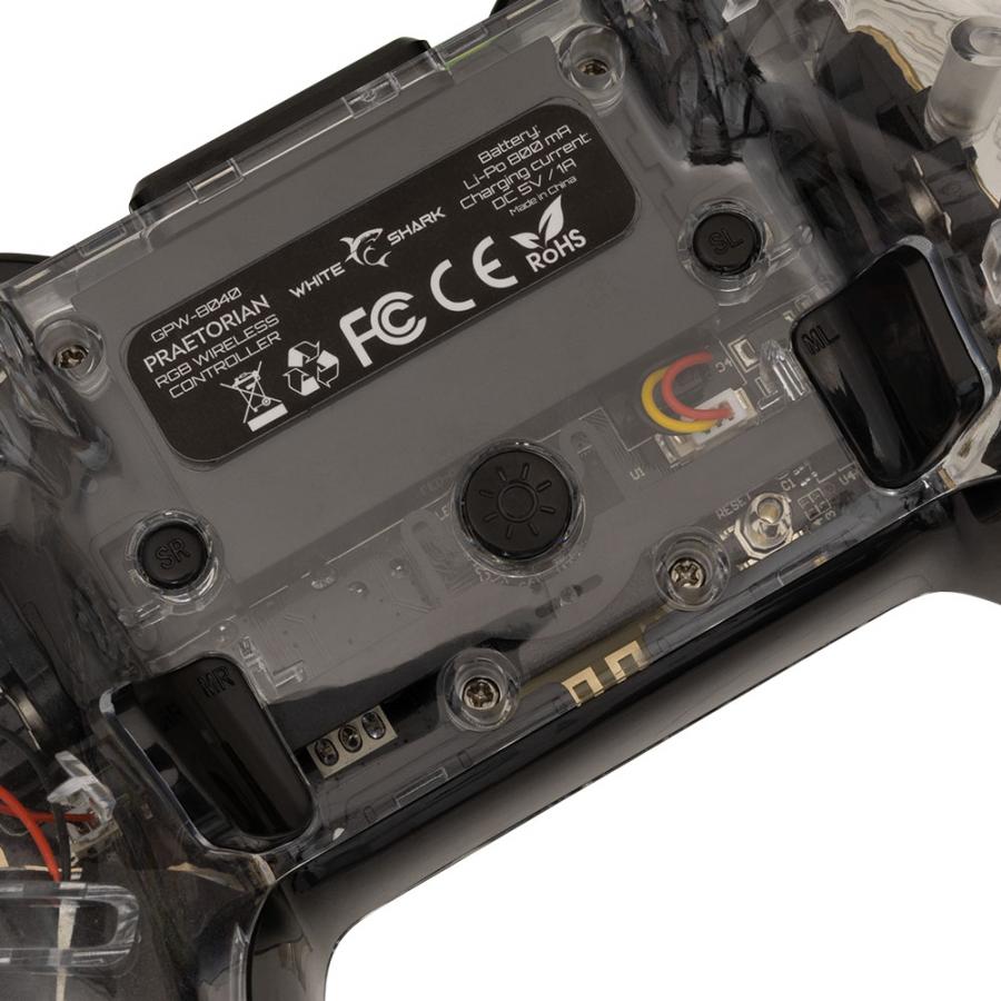 WHITE SHARK WIRELESS GAMEPAD GPW-8040 PRAETORIAN