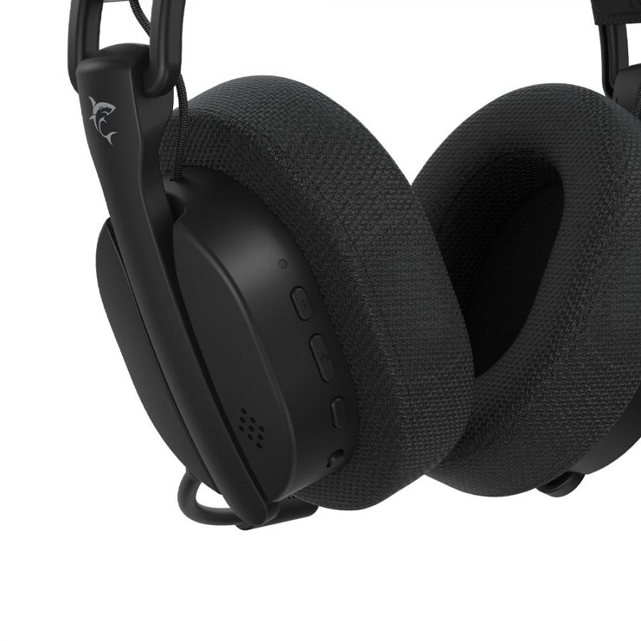 WHITE SHARK 3-IN-1 WIRELESS GAMING HEADPHONES WGH-2444 FIRECREST BLACK