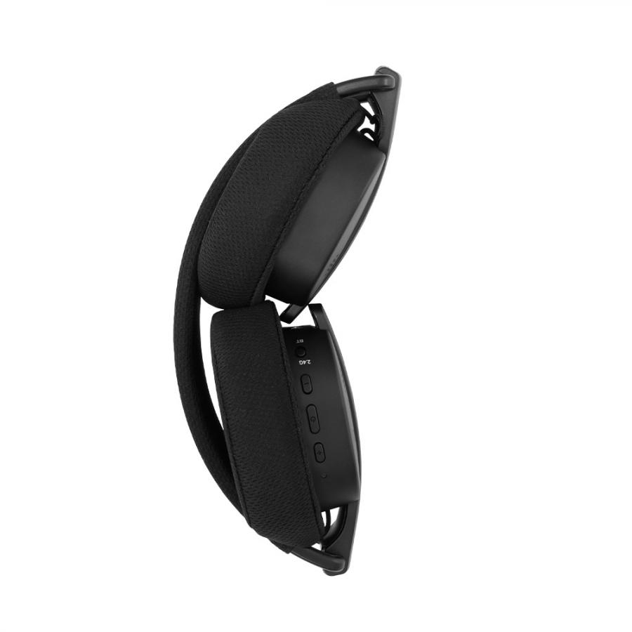 WHITE SHARK 3-IN-1 WIRELESS GAMING HEADPHONES WGH-2444 FIRECREST BLACK
