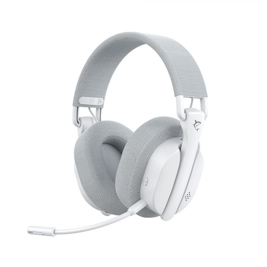WHITE SHARK 3-IN-1 WIRELESS GAMING HEADPHONES WGH-2444 FIRECREST WHITE