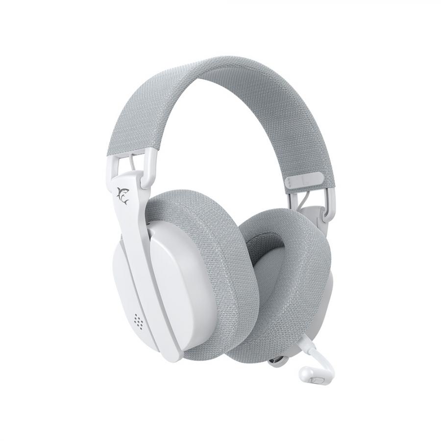 WHITE SHARK 3-IN-1 WIRELESS GAMING HEADPHONES WGH-2444 FIRECREST WHITE