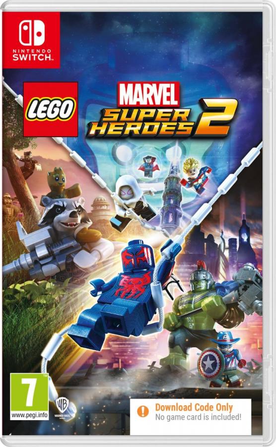 Lego Marvel Super Heroes 2 ( Code In A Box )  Nintendo Switch  NEW