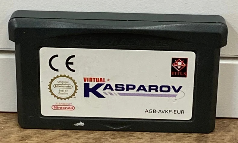 Virtual Kasparov GameBoy Advance UNBOXED 