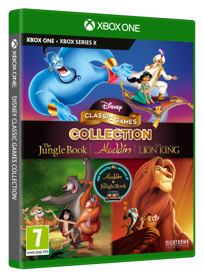 Disney Classic Games Collection: The Jungle Book,Aladdin &The Lion King ( XONE & XBOX SERIES X ) NEW