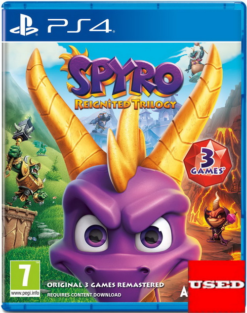 Spyro Reignited Trilogy PS4 USED