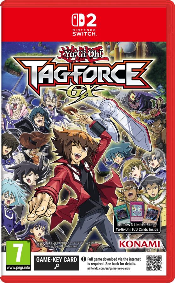 Yu-Gi-Oh Tag Force GX Nintendo Switch 2 NEW (Game-Key Card)