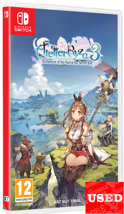 Atelier Ryza 3: Alchemist of the End and the Secret Key NSW USED (German Cover)