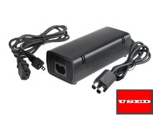 Ac Adaptor For X360 SLIM (2 Pin Power Cable NOT Included) USED (UNBOXED)