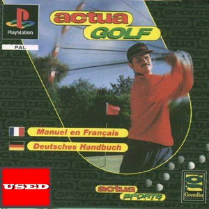 Actua Golf PSX USED (Damaged Case)