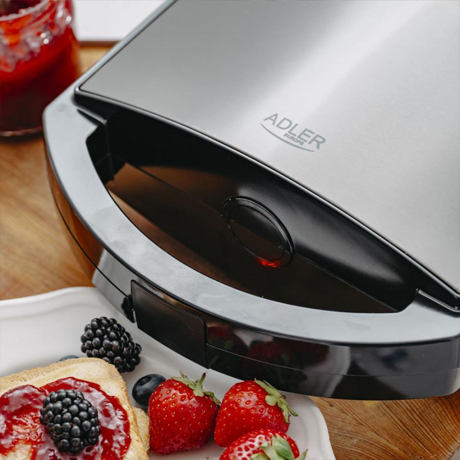 ADLER ELECTRIC GRILL 1000W BLACK