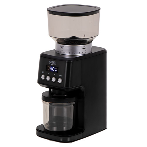 ADLER BURR COFFEE GRINDER 180W BLACK