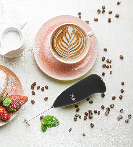 ADLER MILK FROTHER BLACK