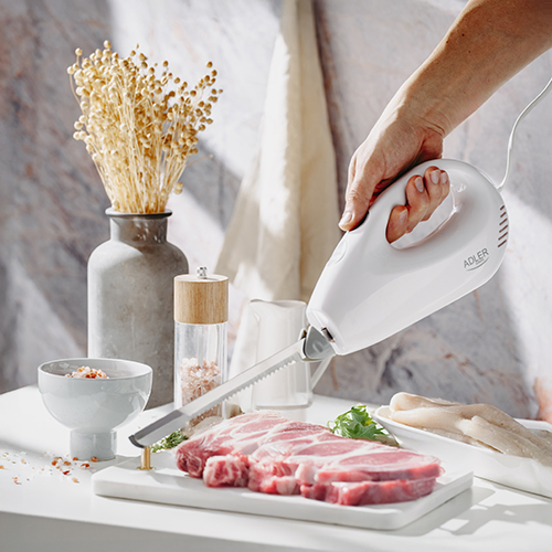 ADLER ELECTRIC KNIFE 200W WHITE