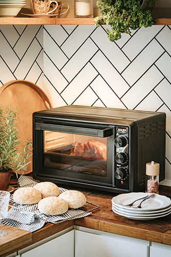 ADLER ELECTRIC OVEN 26L 1500W BLACK